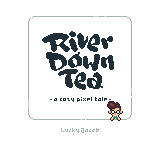 River Down Tea Title Frame
